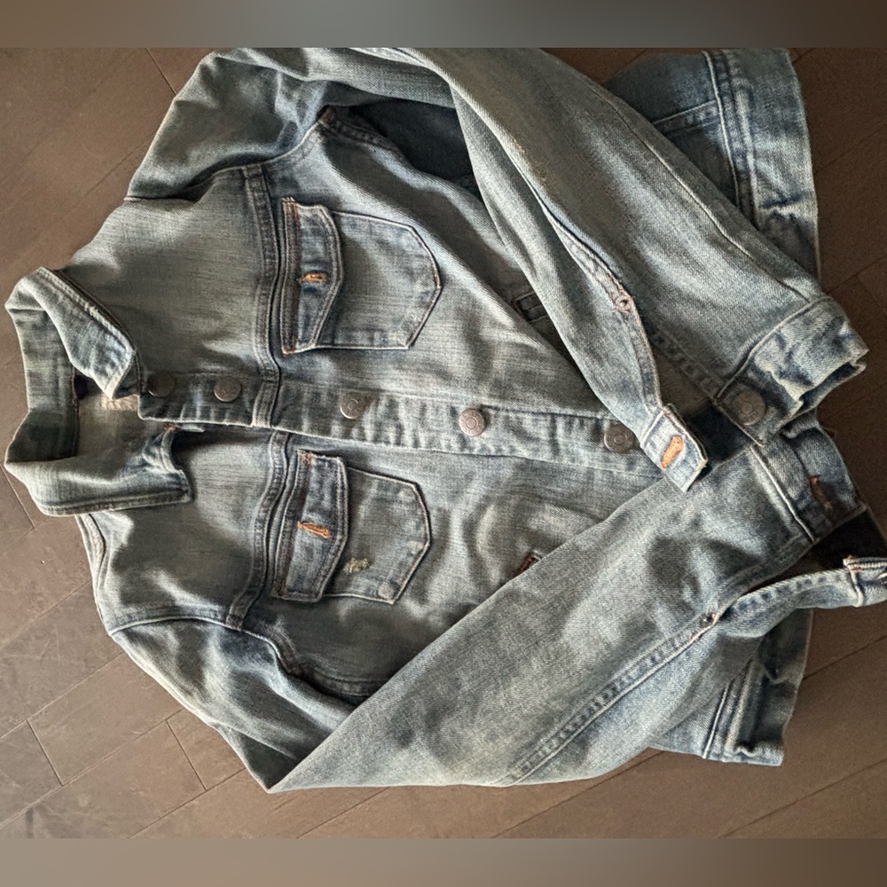 J CREW Jean Denim Jacket Women's Small Style #02661